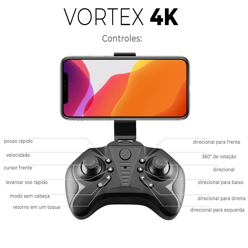 Drone Vortex 4k - Drone Profissional